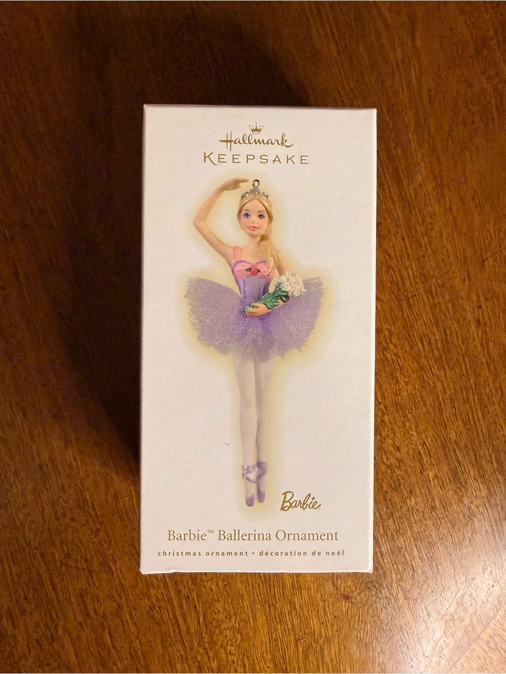 Hallmark Barbie as Lavender Ballerina 2009 Ornament New